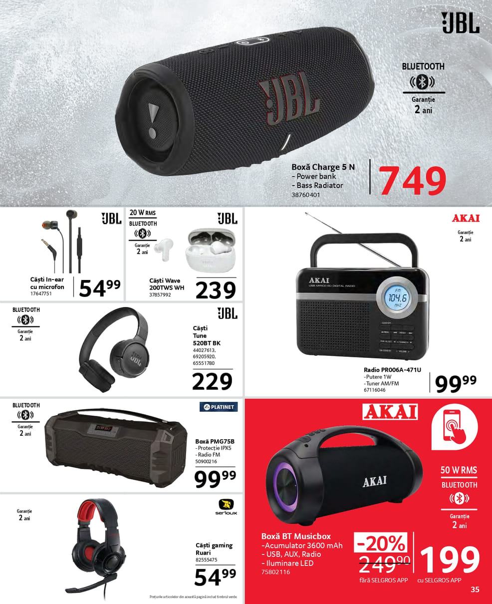 catalog Selgros nealimentar